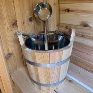 Sauna Bucket and Ladle