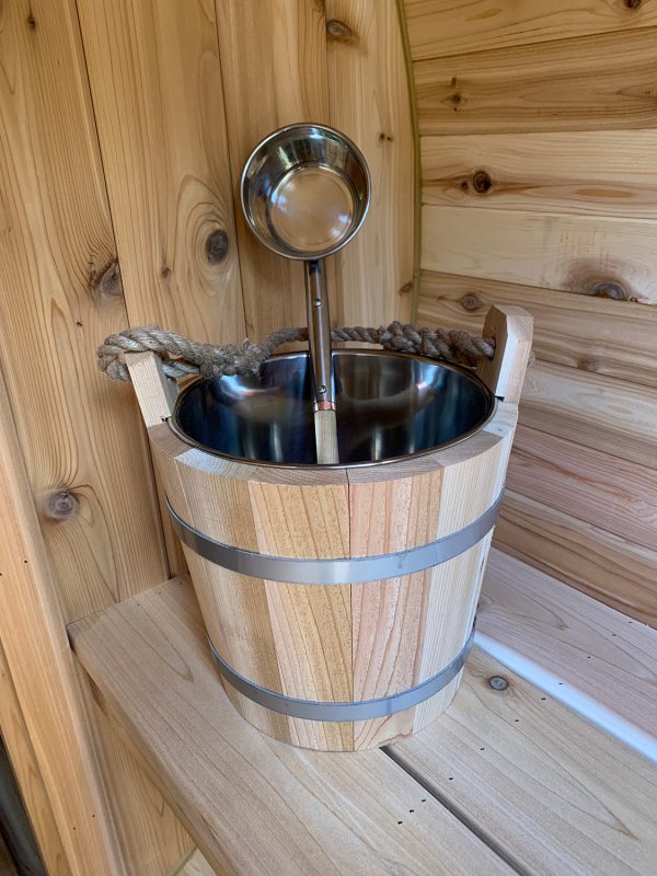 Sauna Bucket and Ladle
